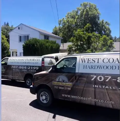 fleet of vans | West Coast Floor Company, Vallejo CA 94590